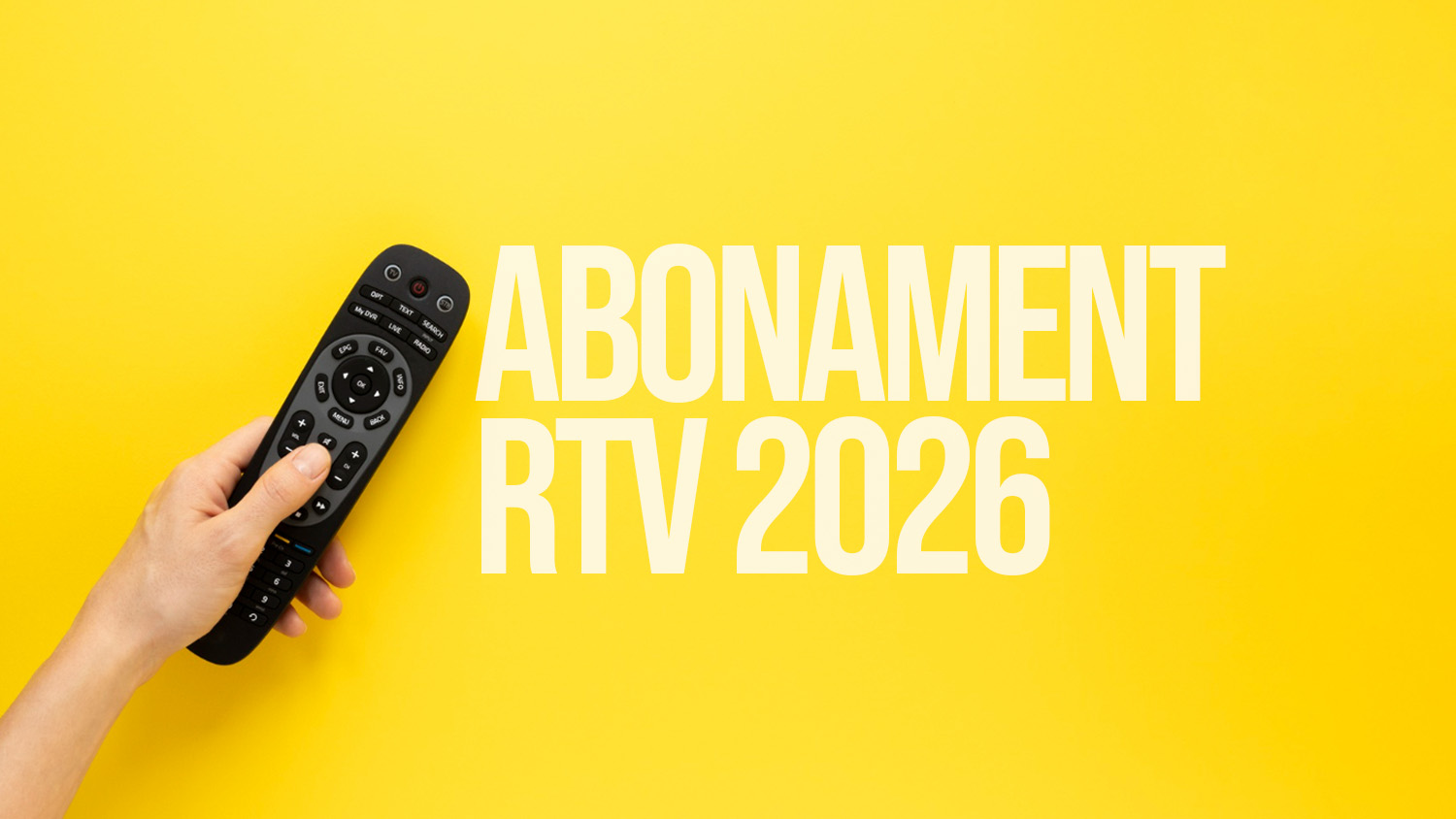 Abonament RTV 2026: ile trzeba płacić za telewizor i jakie kary nam grożą? Jest podwyżka