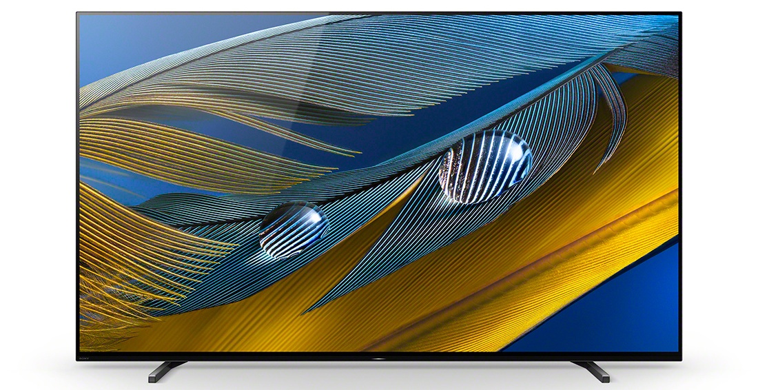 Test Sony BRAVIA XR A80J OLED Google TV wygląd przód