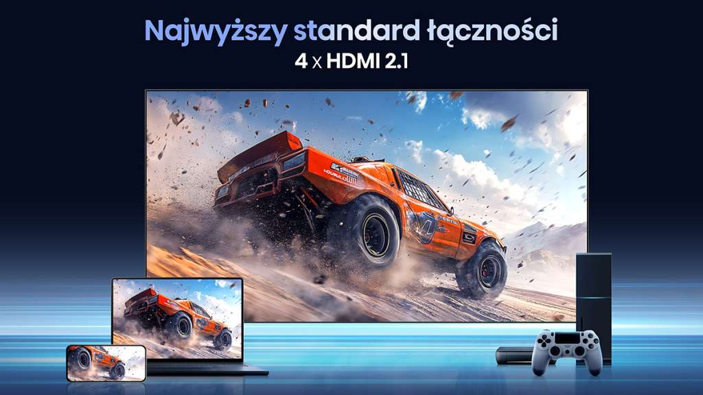 hisense mini led telewizor 4k 2025 u78q pro porty hdmi 2.1