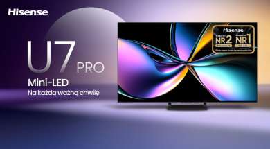 hisense mini led telewizor 4k 2025 u78q pro lifestyle baner