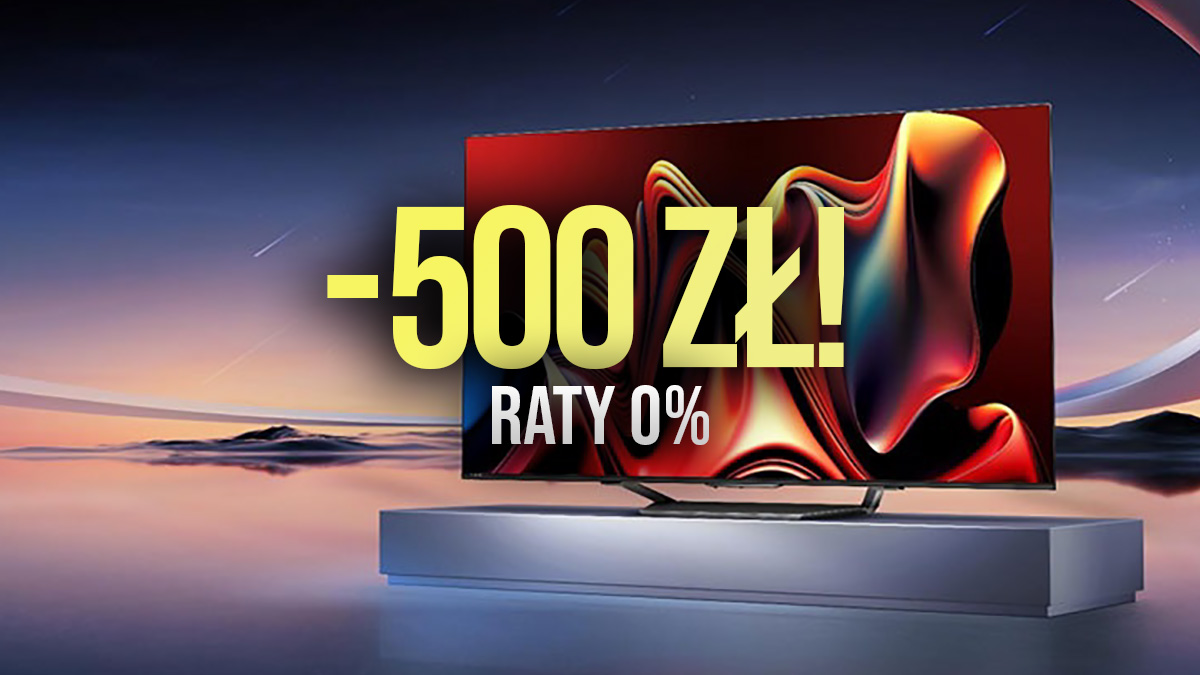ALARM CENOWY: świetny TV 4K 144 Hz Mini LED od HISENSE w głośnej promocji! Gdzie?