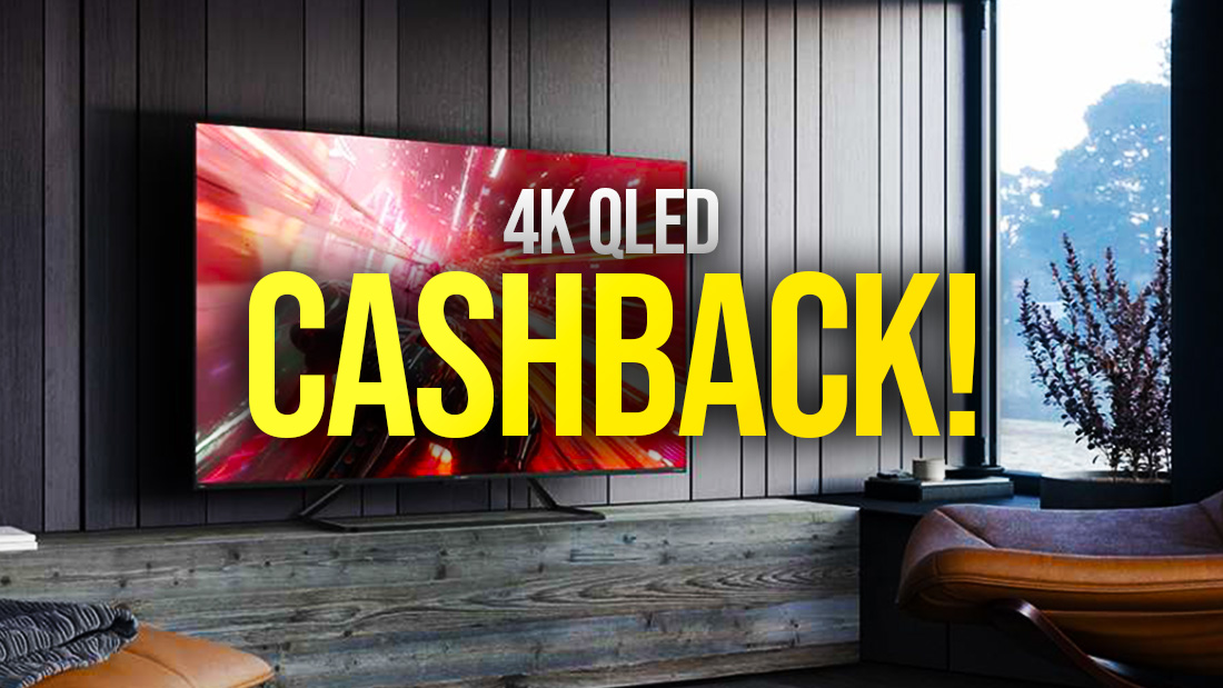 To się opłaca! Nowy telewizor 4K QLED + 600 zł zwrotu na konto – sprawdź, jak zgarnąć kasę!
