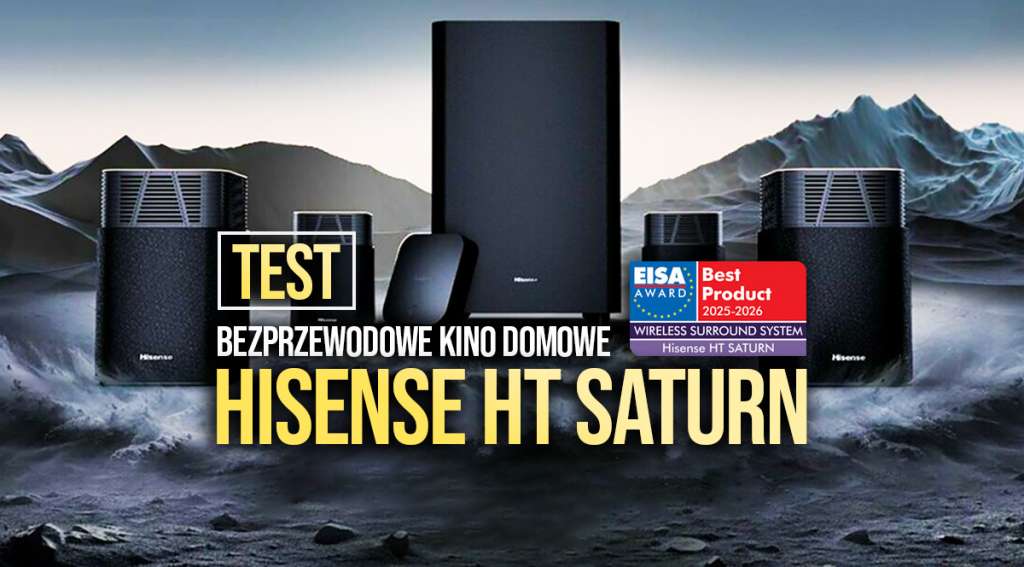 Zdjęcie główne do testu kina domowego HISENSE HT SATURN