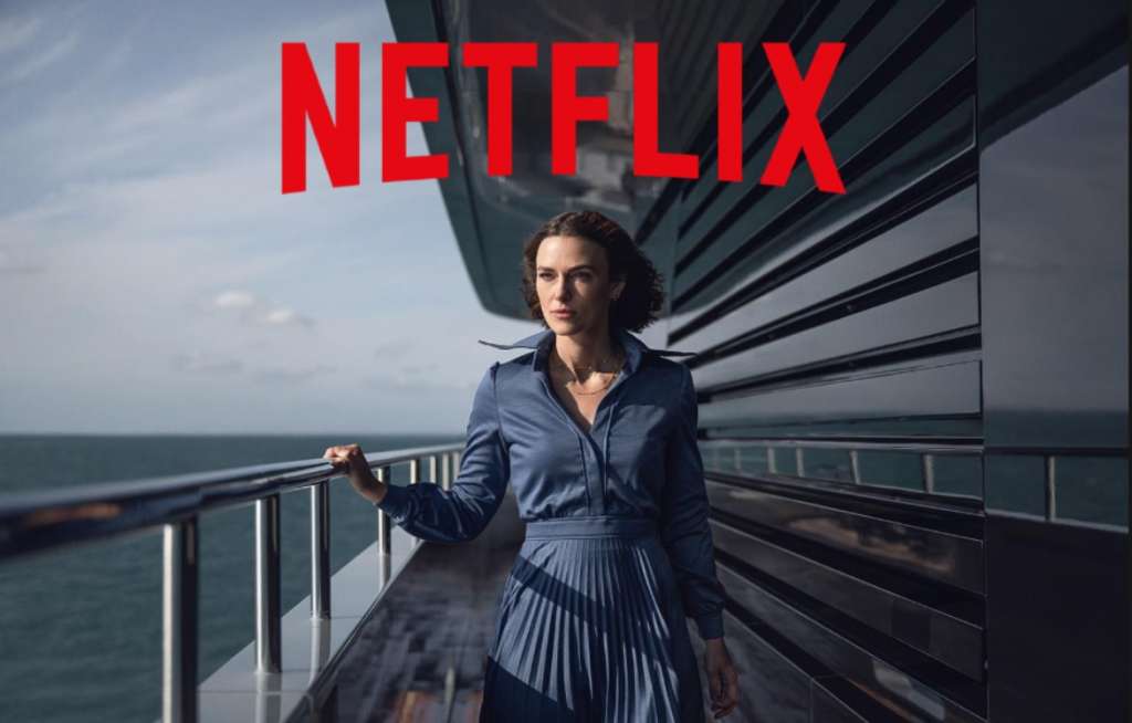 kadr z filmu Kobieta z kabiny dziesiątej netflix
