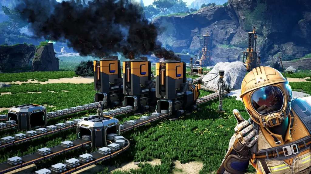 Satisfactory gra - zdjęcie ilustracyjne