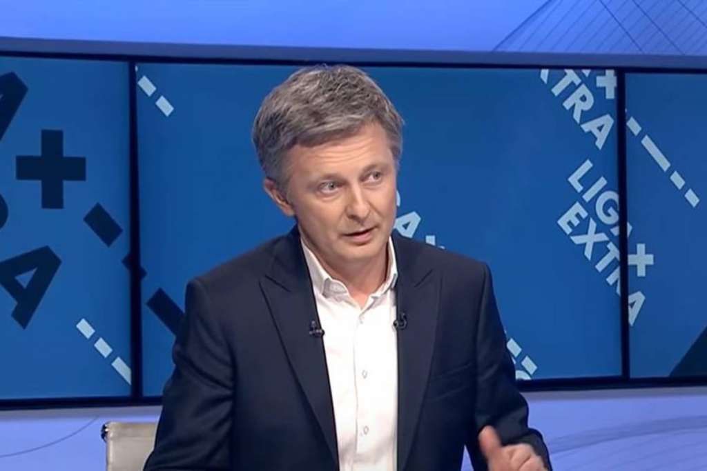 andrzej twarowski na antenie canal+ - program liga+ extra