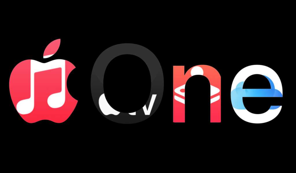 logo koncepcyjne apple one