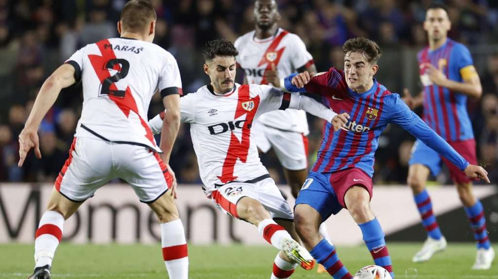 zdjęcie z meczu FC Barcelona kontra Rayo Vallecano