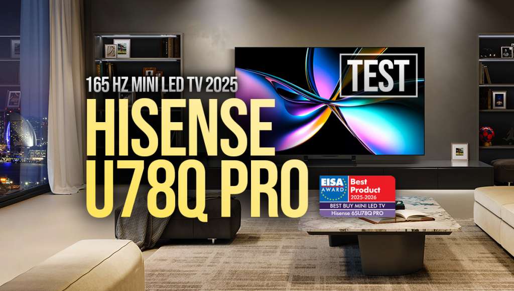 Test telewizora 4K Mini LED 2025 HISENSE U78Q PRO - zdjęcie główne