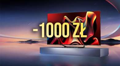 promocja telewizor 4k mini led hisense u7nq 1000 zł okładka