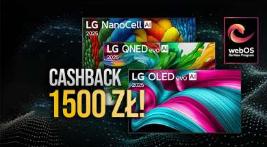 telewizory lg oled qned 2025 promocja cashback rtv euro agd okładka