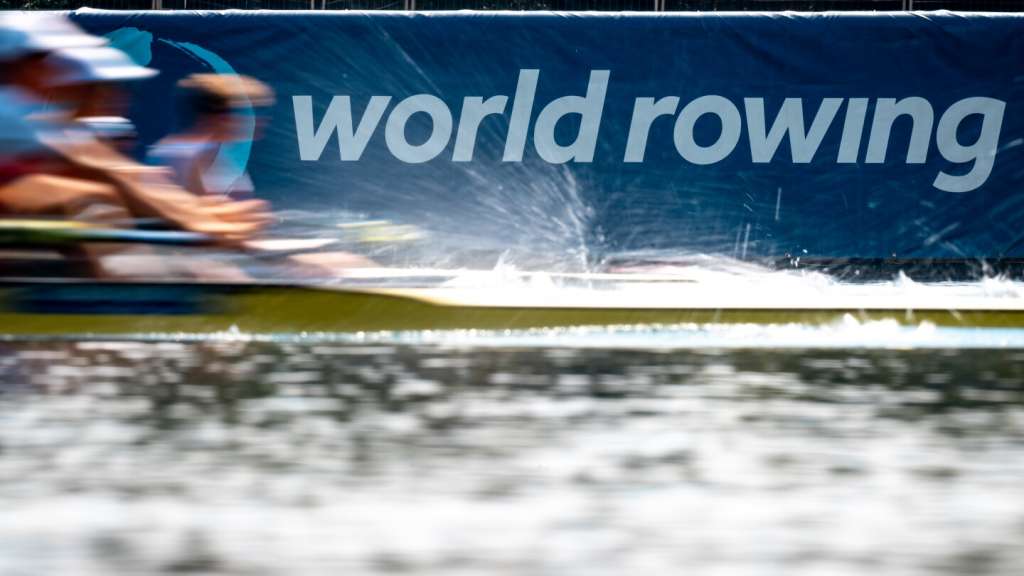 wioślarstwo grafika ilustracyjna