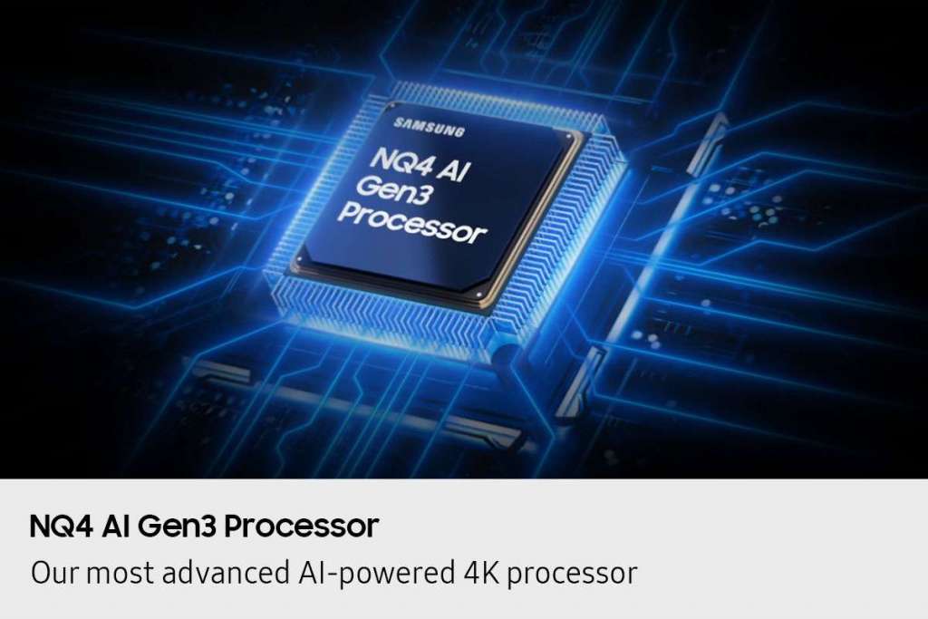 Procesor NQ4 AI Gen3 w telewizorze Samsung QN90F