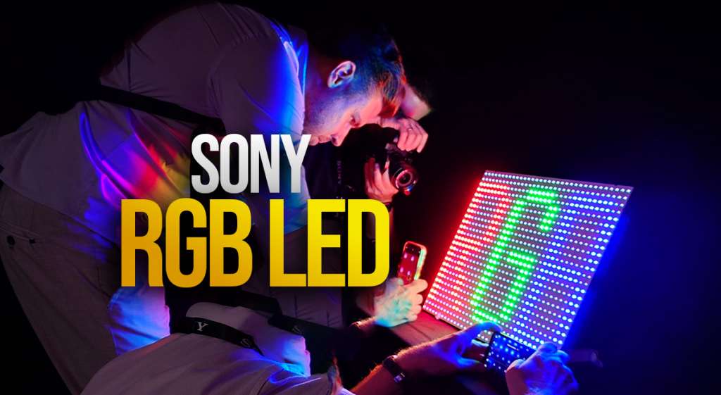 Pokaz telewizora Sony RGB LED - zdjęcie główne