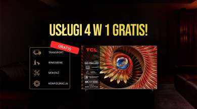 Promocja TCL Media Expert dodatkowe usługi gratis październik 2025 okładka
