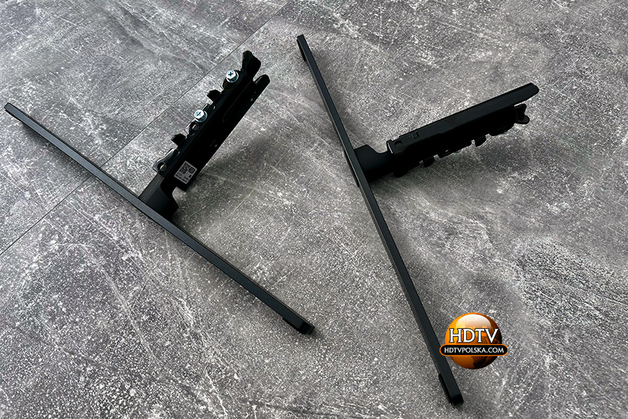 Nogi do telewizora Sony BRAVIA 5 - widok z góry