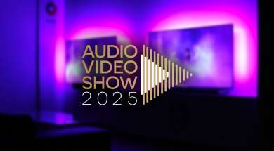 audio video show 2025 logo png