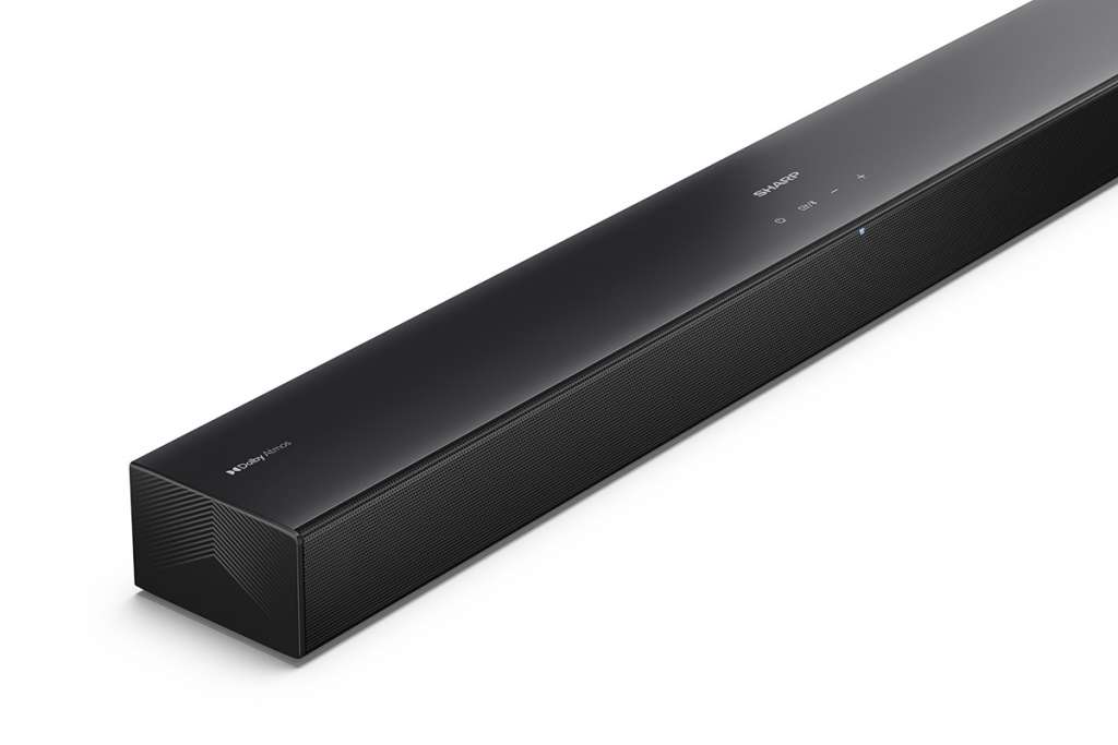 Soundbar SHARP HT-SBW304 widoczny z boku