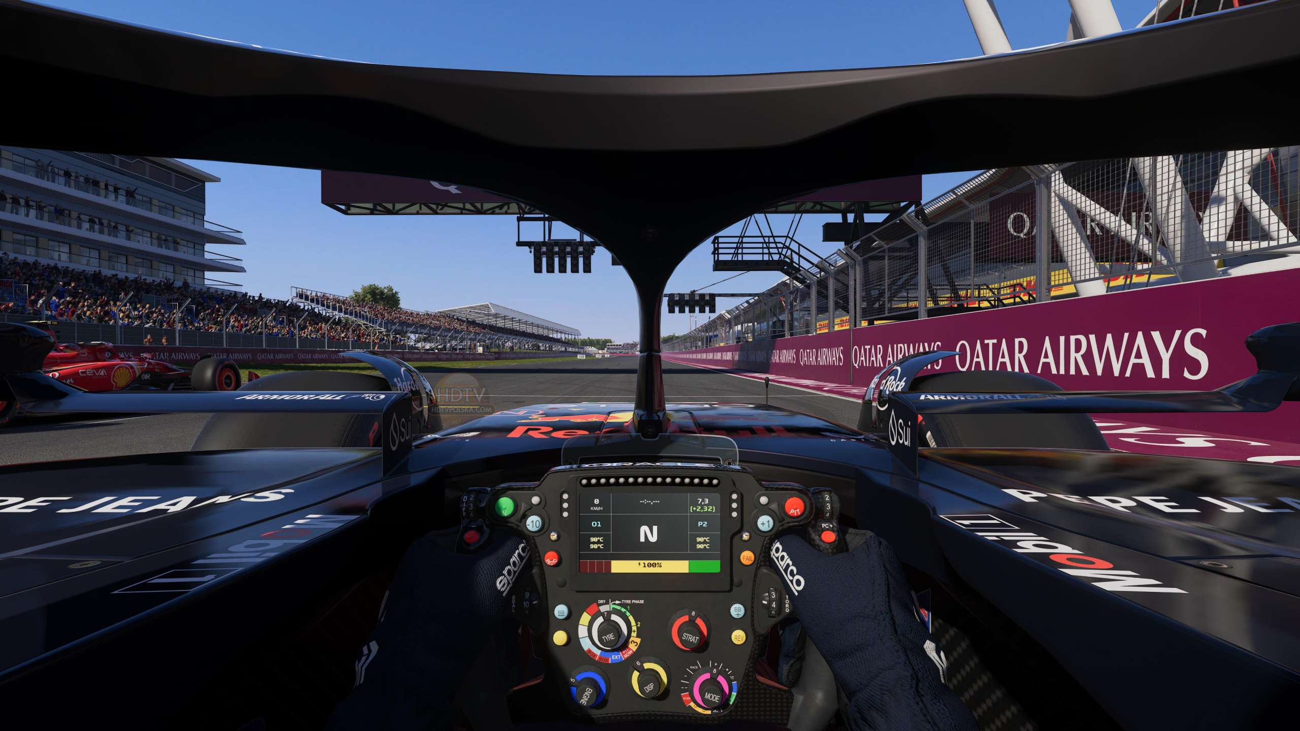 F1 24 na PS5 Pro w 4K (tryb wydajność)