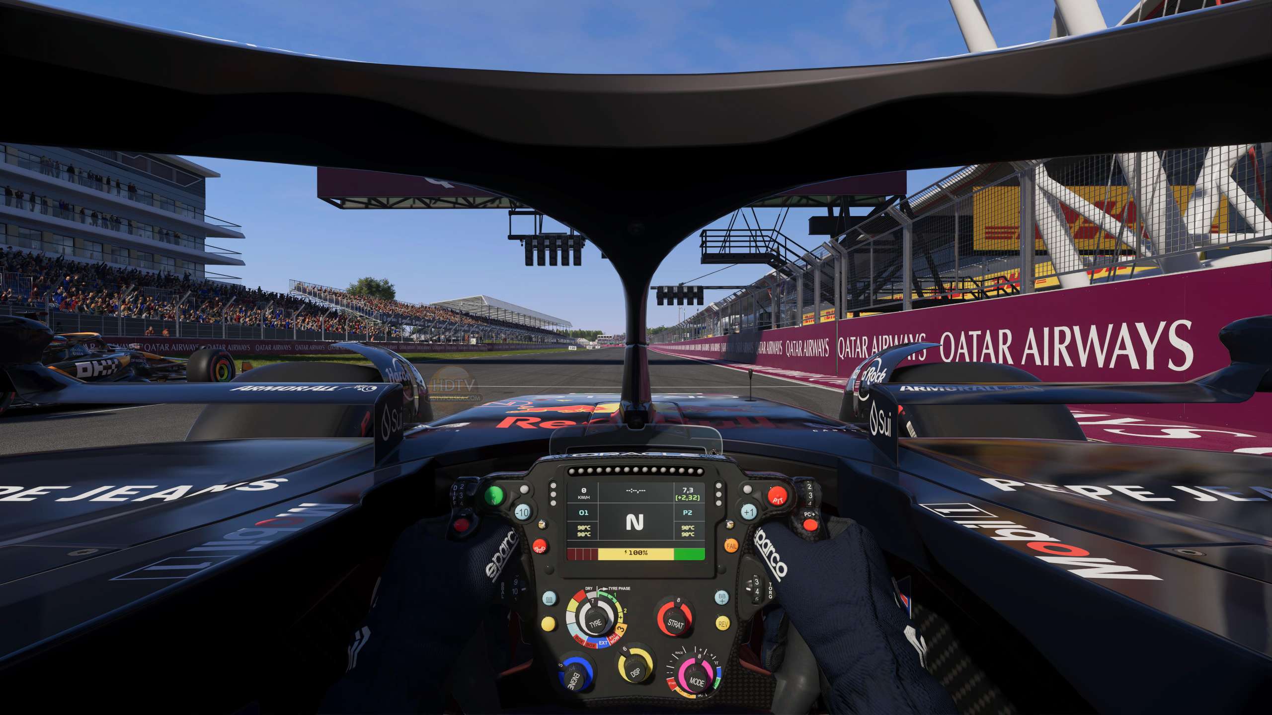 F1 24 na PS5 Pro w 8K (tryb rozdzielczość)