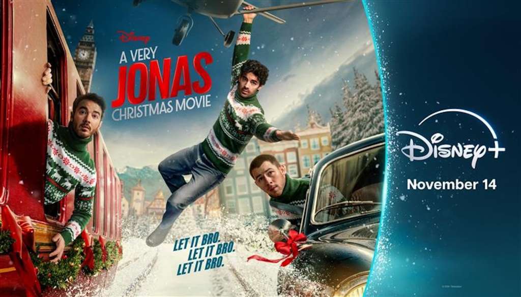 film Jonas Brothers Zdążyć na Święta plakat Disney