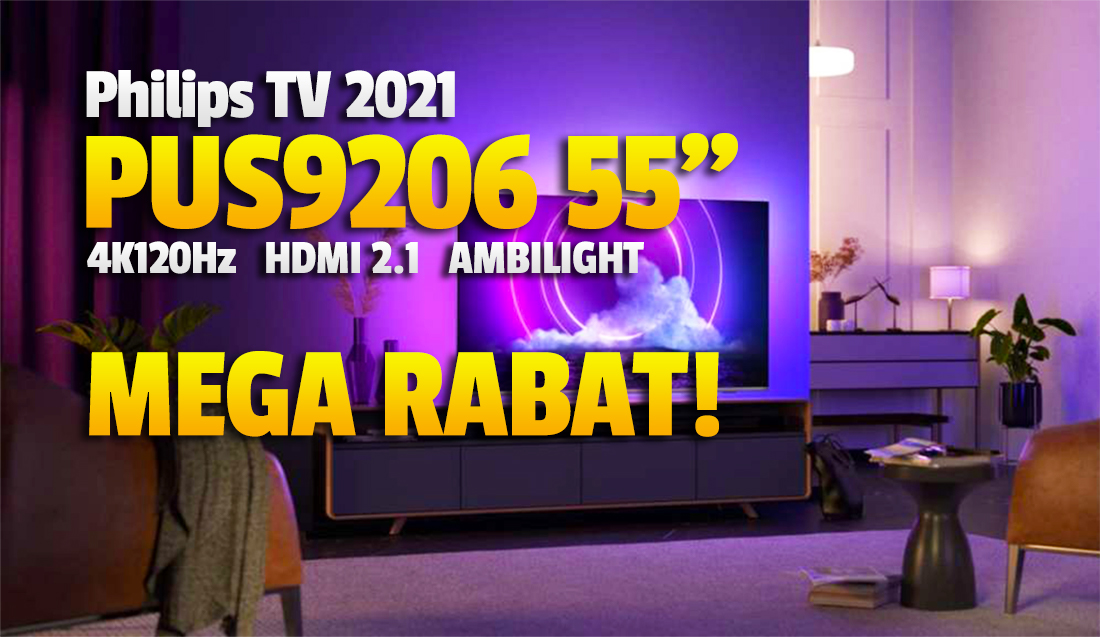 Najnowszy TV 4K 120Hz Philips z HDMI 2.1 i FreeSync Premium poniżej 4000 zł! Gdzie kupimy tak tanio telewizor z Ambilight?