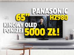panasonic hz980 65 cali telewizor 4k oled promocja listopad 2021 black friday okładka