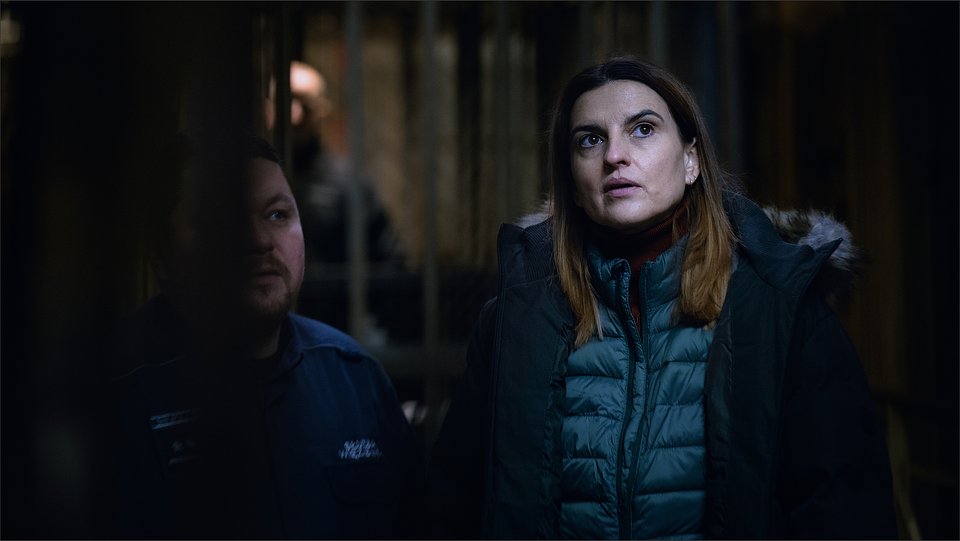 kadr z serialu Klangor - na zdjęciu Magdalena Czerwińska