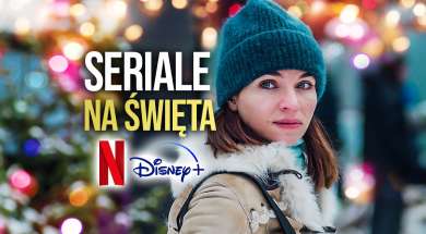 facet na święta serial netflix disney+ okładka