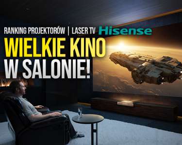 hisense ranking projektorów laser tv 2025 okładka