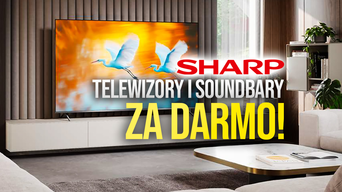 Telewizory Sharp GRATIS, soundbary za złotówkę – ruszyły MEGA świąteczne promocje! Nie przegap