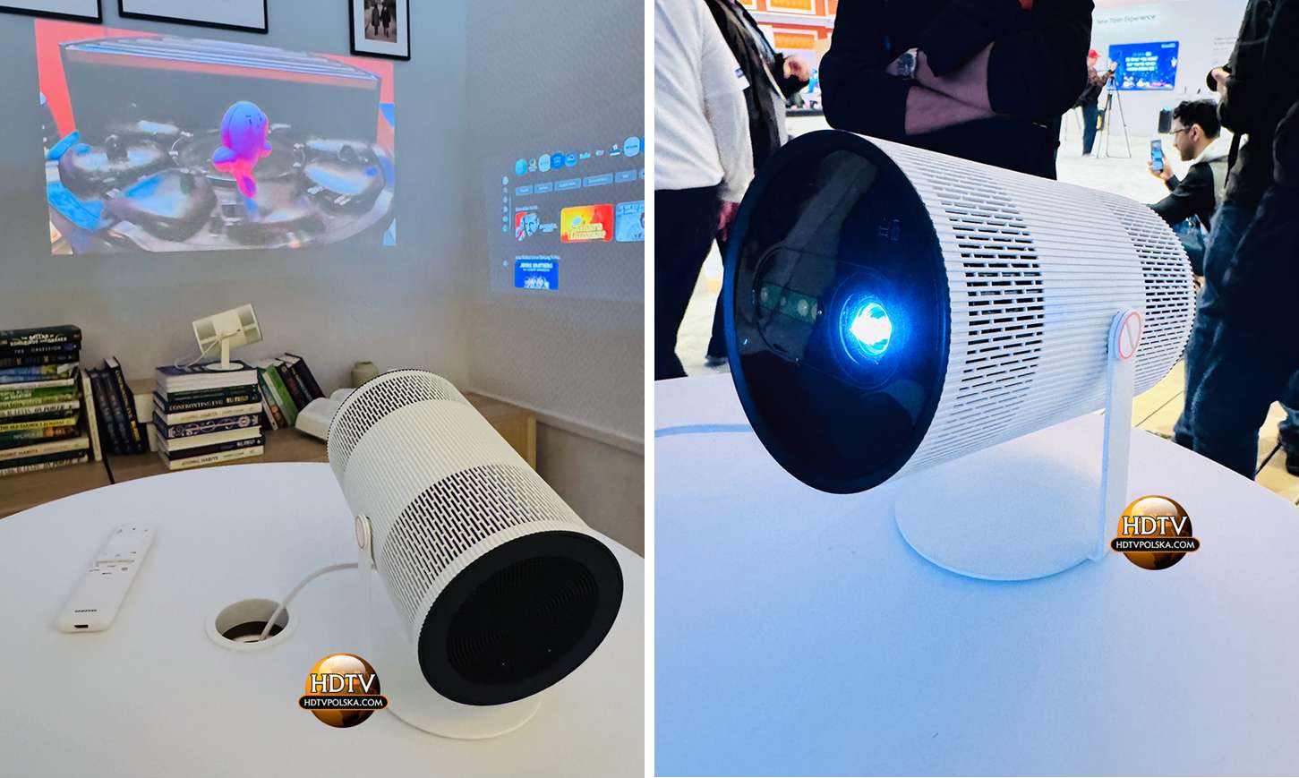 Ten projektor dostosuje obraz do KAŻDEJ powierzchni! Samsung wprowadza The Freestyle+