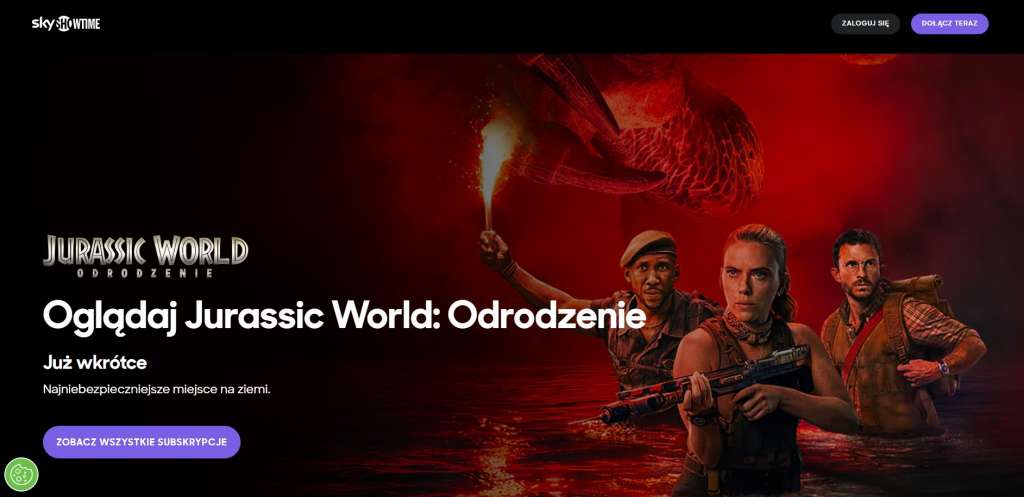 Jurassic World Odrodzenie - film w ofercie SkyShowtime
