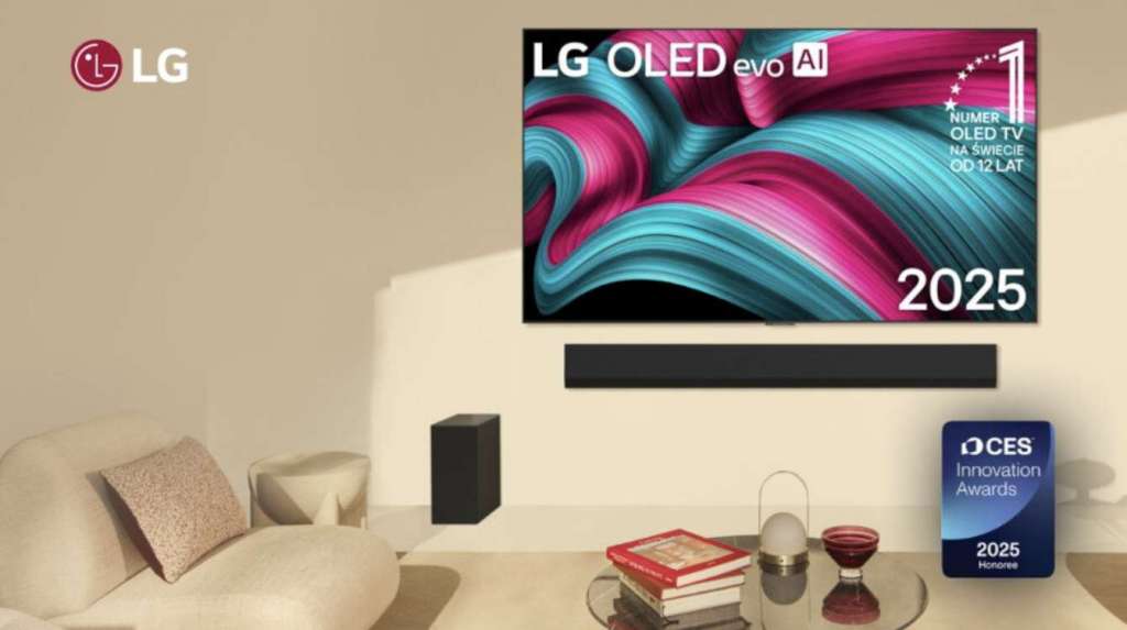 telewizor okładka zdjęcie lg oled c5 