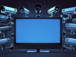 telewizor kamery monitoringu grafika okładka