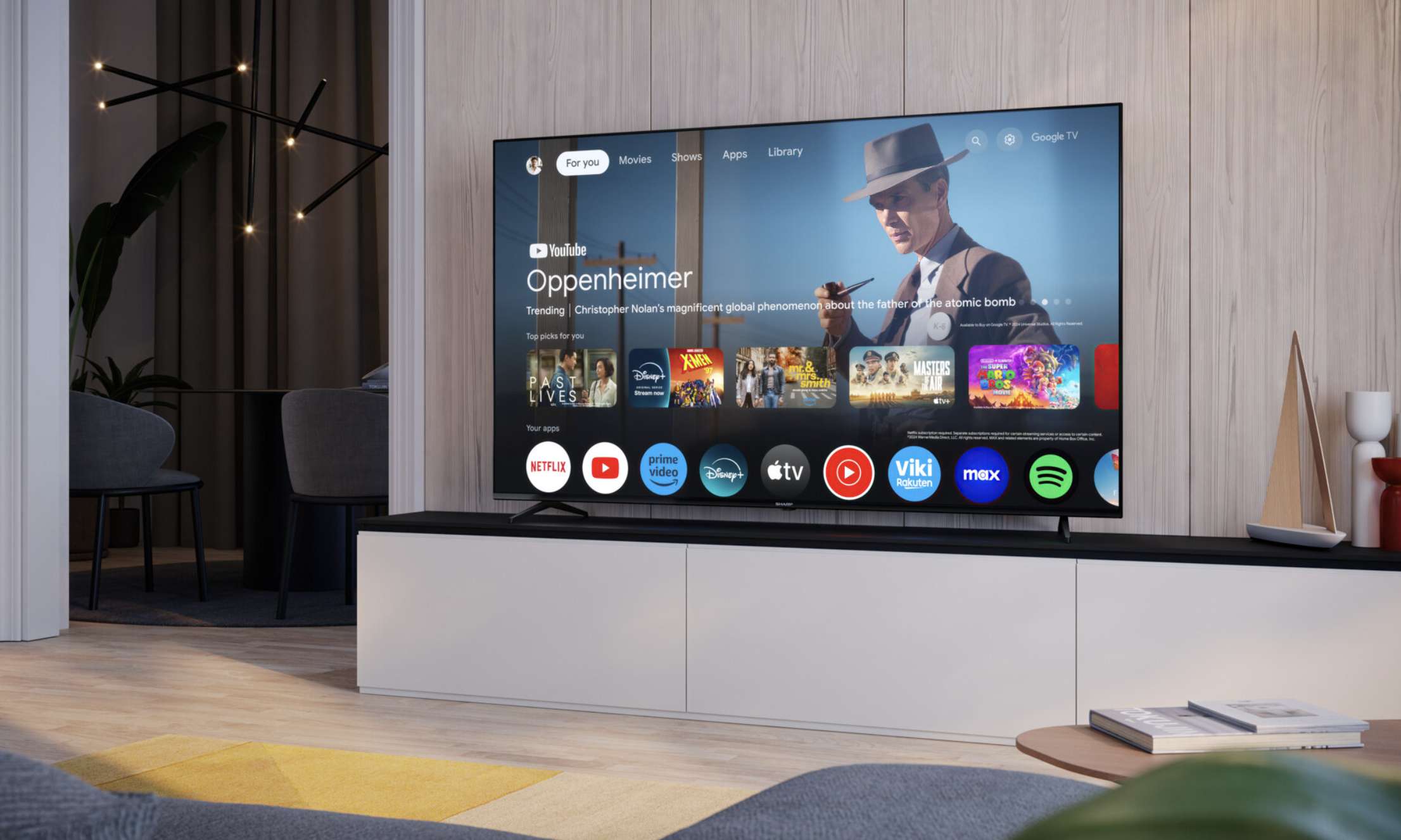 Walentynki z Media Expert! Telewizor Sharp 70 cali z Google TV w MEGAOKAZJI