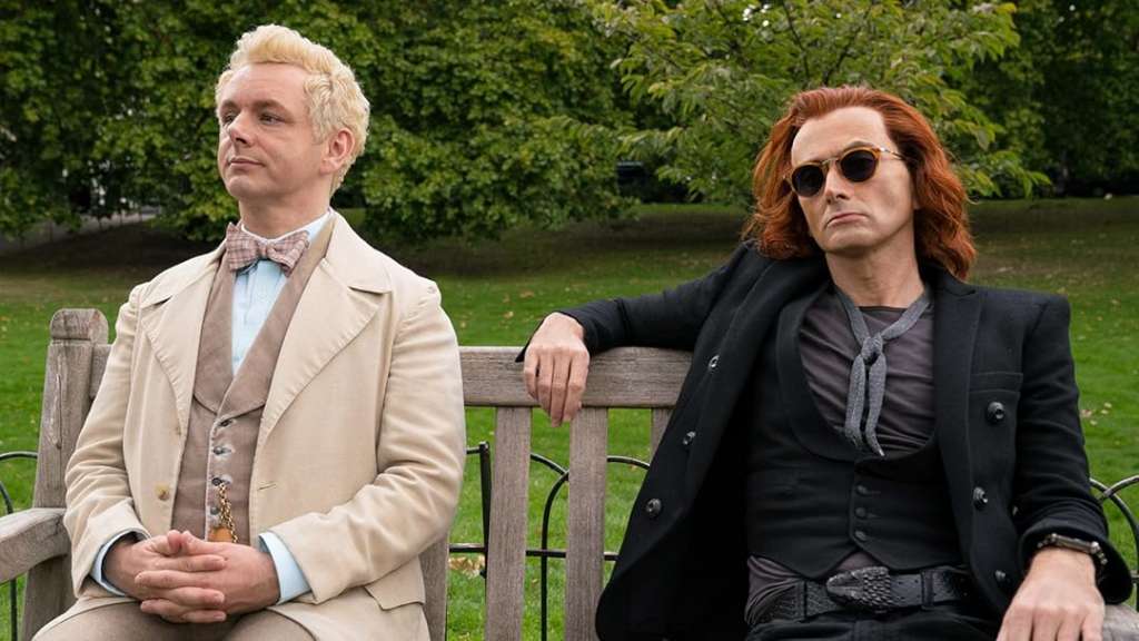 kadr z serialu Good Omens 