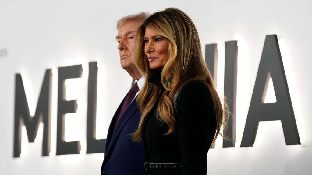 Melania kadr z premiery
