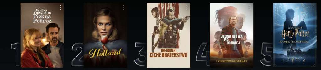 Wielka odważna piękna podróż zrzut ekranu z HBO Max