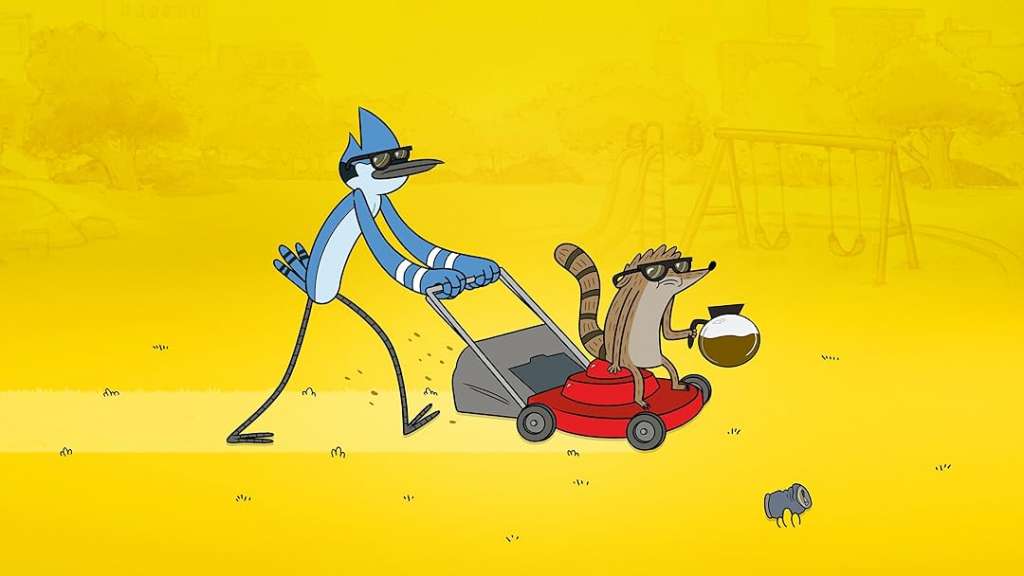 poster z serialu regular show 