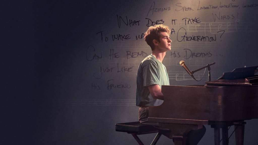 plakat filmu "Tick, tick... Boom!"