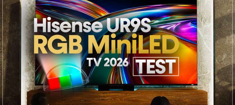 telewizor hisense ur9s rgb mini led test okładka