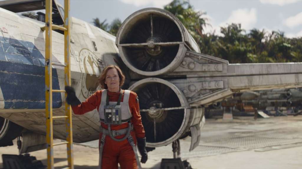 Kadr z filmu "Gwiezdne Wojny: Mandalorian i Grogu" - recenzja HDTVPolska