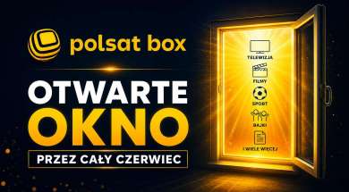 otwarte okno Polsat Box