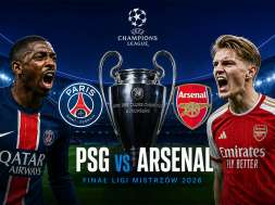 psg arsenal finał ligi mistrzów okładka