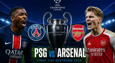 psg arsenal finał ligi mistrzów okładka