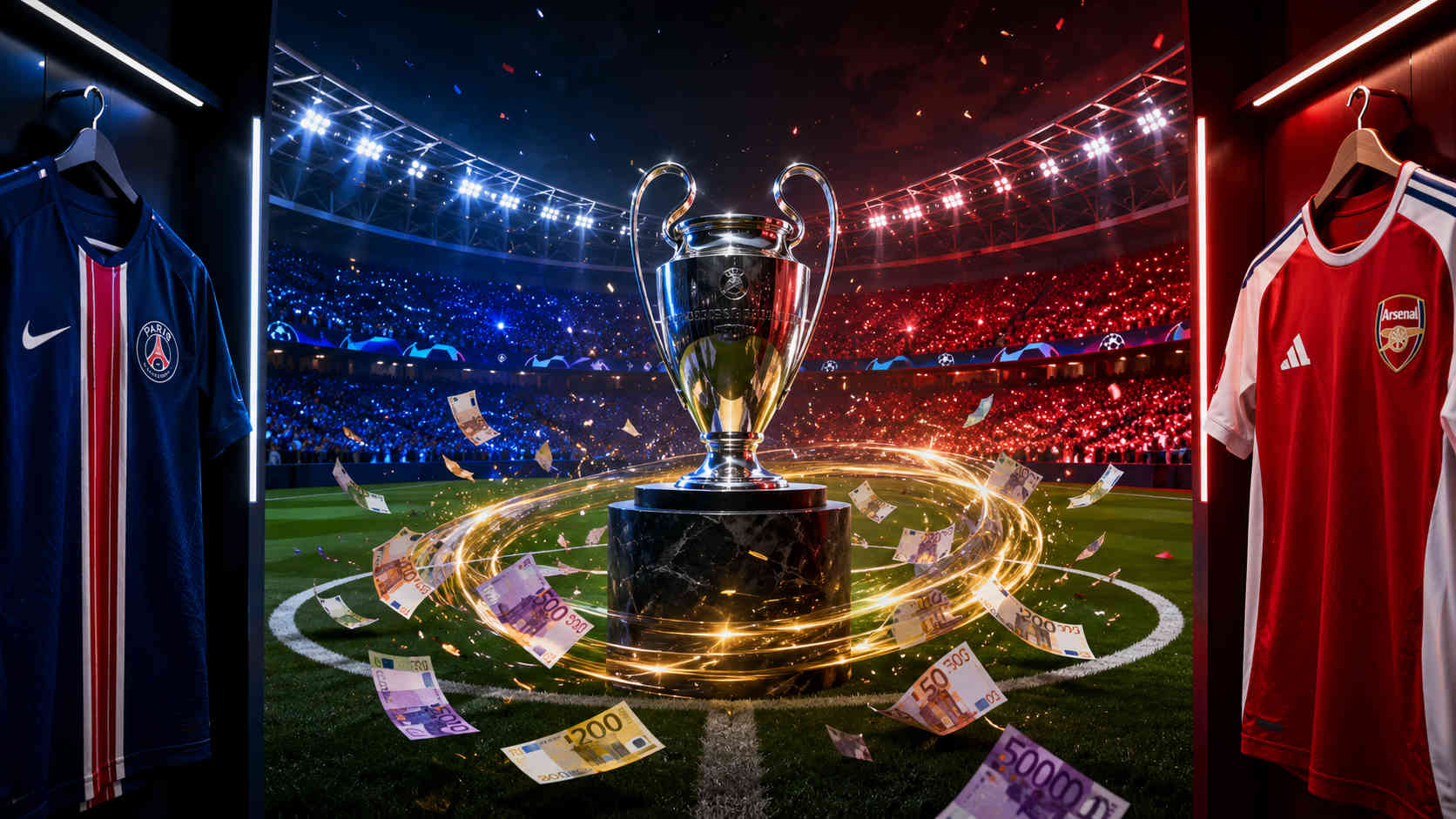 PSG – Arsenal grają o gigantyczne pieniądze! Tyle można zarobić za finał Ligi Mistrzów