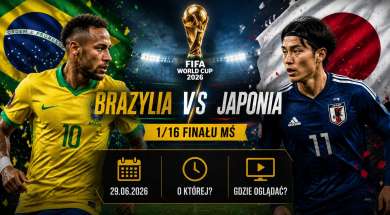 Brazylia Japonia gdzie oglądać