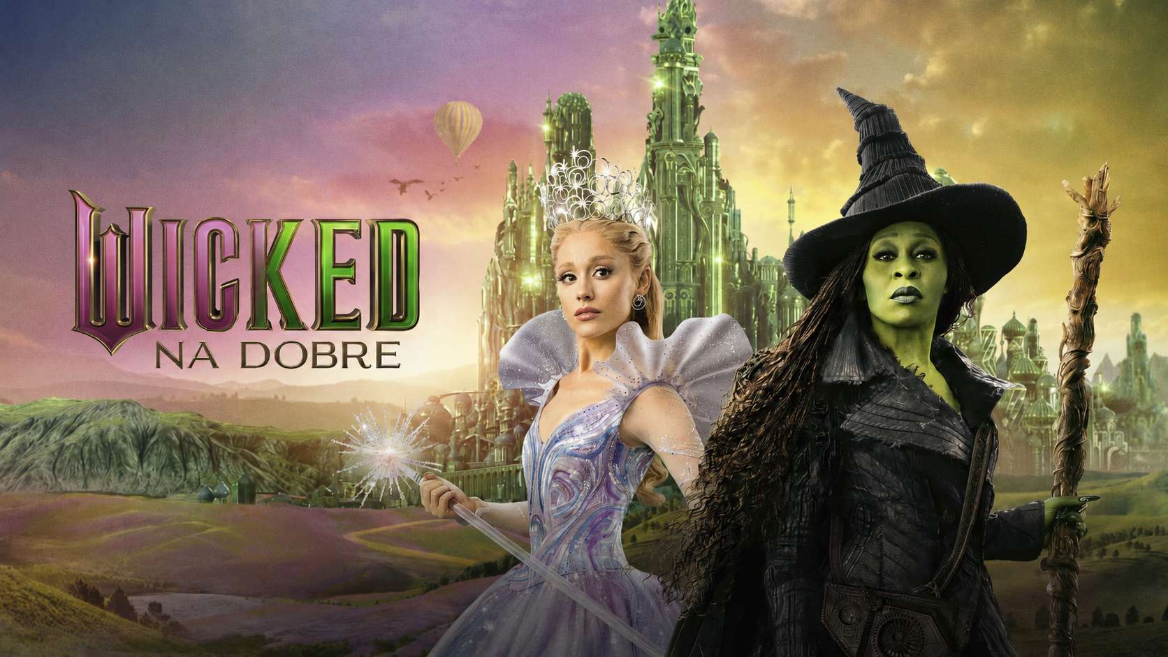 Gdzie obejrzeć film “Wicked: Na dobre”? Wielki HIT trafił na platformę VOD!