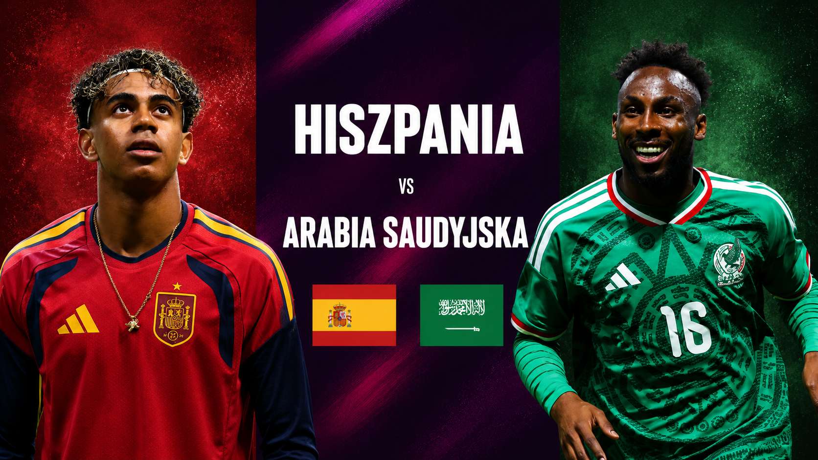 Hiszpania – Arabia Saudyjska. Gdzie oglądać? Transmisja TV i online [21.06.2026]